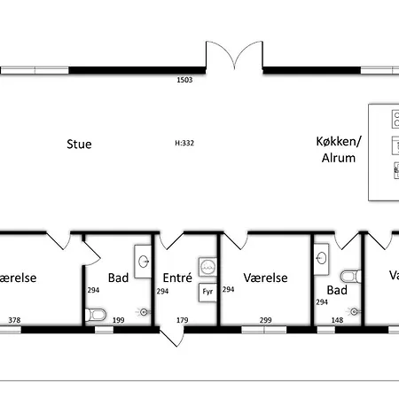 Brand New And Modern Summer House In Kulhuse Holiday home Jaegerspris